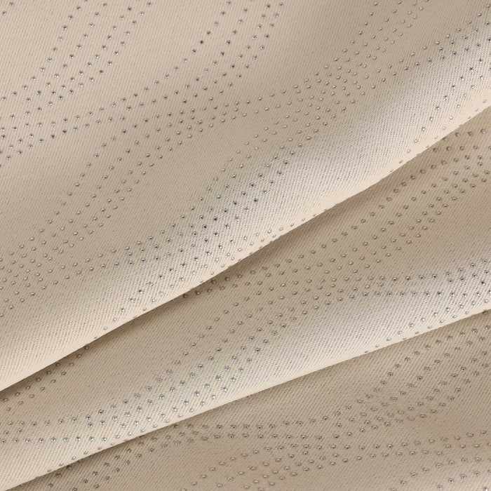 Zuri Textured Blackout Curtain Set of 2 Panels - Ivory
