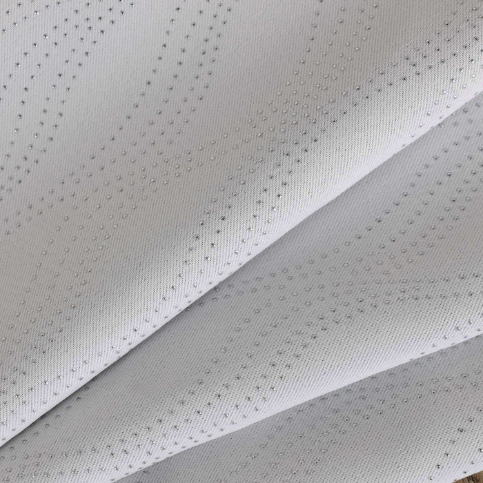 Zuri Textured Blackout Curtain Set of 2 Panels - Platinum