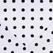 600 Thread Count Cotton Blend Polka Dot Duvet Cover Set - White