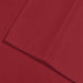 2 Piece Microfiber Wrinkle Resistant Solid Pillowcase Set - Burgundy