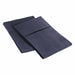 2 Piece Microfiber Wrinkle Resistant Solid Pillowcase Set - NavyBlue