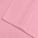 2 Piece Microfiber Wrinkle Resistant Solid Pillowcase Set - Pink