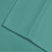 2 Piece Microfiber Wrinkle Resistant Solid Pillowcase Set - Teal