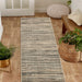 Montauk Striped Pastel Indoor Area Rug - Green