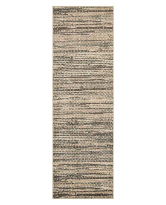 Montauk Striped Pastel Indoor Area Rug - Green