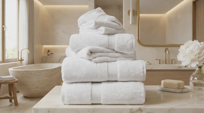 Madeline Egyptian Cotton Pile Plush Heavyweight Luxury Soft 6-Piece Towel Set