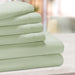 1000 Thread Count Cotton Rich Solid Deep Pocket Bed Sheet Set - Green