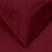 1200 Thread Count Egyptian Solid Cotton Duvet Cover Set - Burgundy