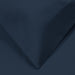 1200 Thread Count Egyptian Solid Cotton Duvet Cover Set - Navy Blue