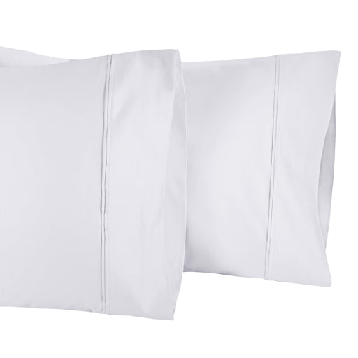 1200 Thread Count Egyptian Cotton 2 Piece Pillowcase Set - White