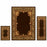 3 Pieces Set Area Rug Collection-Rugs-Blue Nile Mills