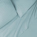 Egyptian Cotton 300 Thread Count Striped Deep Pocket Sheet Set - Light Blue