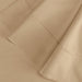 Egyptian Cotton 400 Thread Count 2 Piece Solid Pillowcase Set - Tan