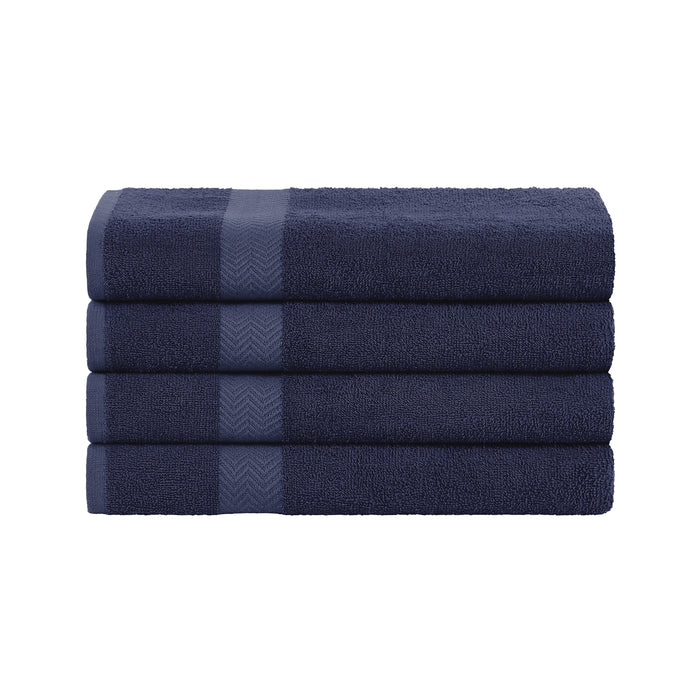 Eco-Friendly Cotton 4-Piece Bath Towel Set, by Superior