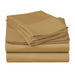 Egyptian Cotton 530 Thread Count Solid Sheet Set - Coffee