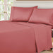 Egyptian Cotton 530 Thread Count Solid Sheet Set - Blush