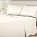 Egyptian Cotton 530 Thread Count Solid Sheet Set - Ivory