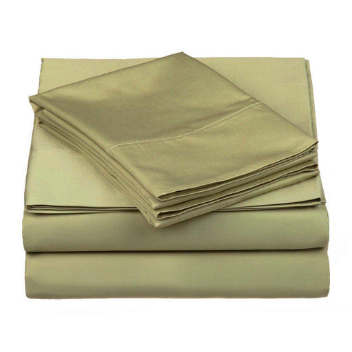 Egyptian Cotton 530 Thread Count Solid Sheet Set - Sage