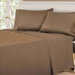 Egyptian Cotton 530 Thread Count Solid Sheet Set - Taupe