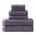 Cadleigh 100% Cotton Towel Set, 550 GSM, Jacquard and Solid Combo - Lilac