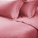 Egyptian Cotton 650 Thread Count Solid Duvet Cover Set - Blush