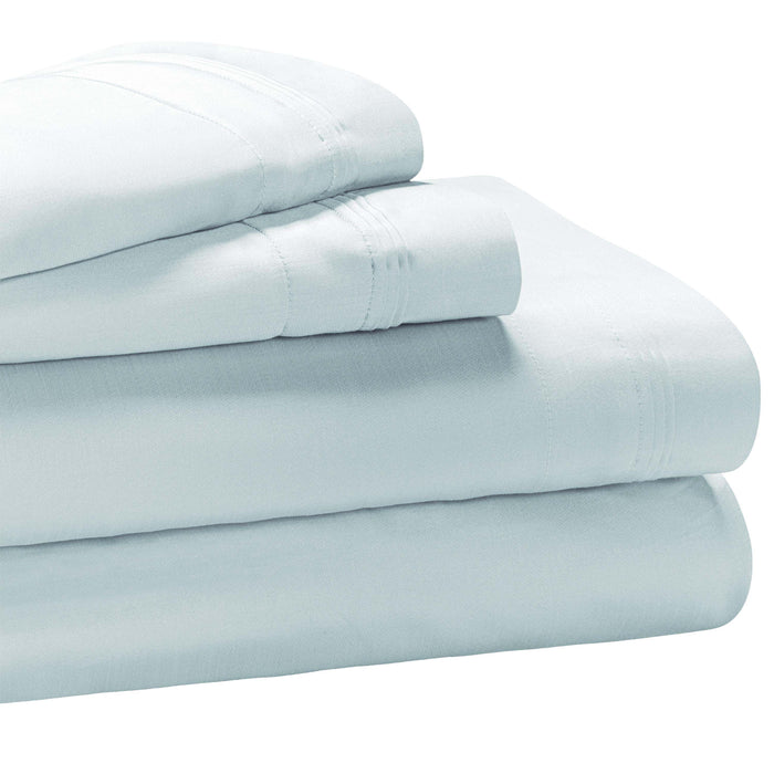 Egyptian Cotton Eco-Friendly 1000 Thread Count Sheet Set - Baby Blue