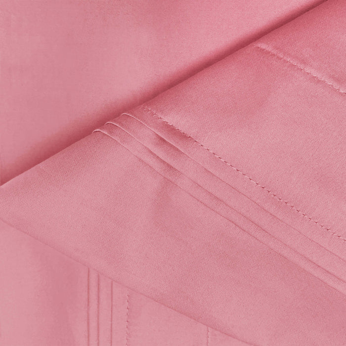Egyptian Cotton 650 Thread Count Deep Pocket Sheet Set - Blush