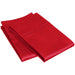Egyptian Cotton 300 Thread Count Solid Pillowcase Set - Red