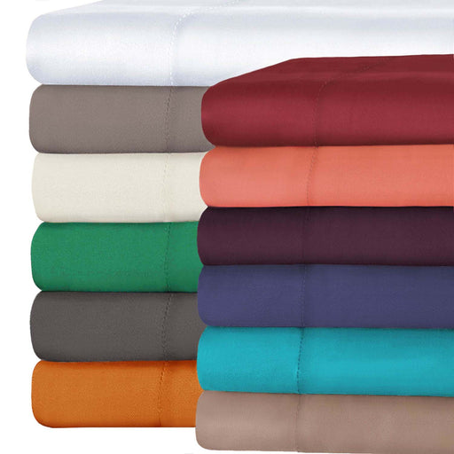 800 Thread Count Cotton Blend Solid Duvet Cover Set