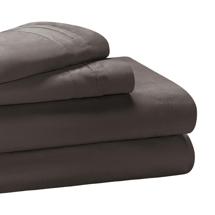 Egyptian Cotton Eco-Friendly 1000 Thread Count Sheet Set - Charcoal