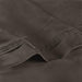 1000 Thread Count Egyptian Cotton Solid Pillowcase Set -  Charcoal