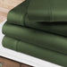 Egyptian Cotton 400 Thread Count Solid Deep Pocket Sheet Set - Hunter Green