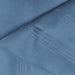 Egyptian Cotton 650 Thread Count Deep Pocket Sheet Set - Medium Blue