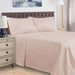 Egyptian Cotton 400 Thread Count Solid Deep Pocket Sheet Set - Pink