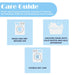 Rolla Cotton Geometric Jacquard Plush Soft Absorbent 8 Piece Towel Set - Blue