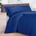 Rayon From Bamboo 300 Thread Count Solid Duvet Cover Set - Smoked Blue