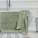 Rayon from Bamboo Eco-Friendly Fluffy Soft Solid Bath Sheet Set of 2 - Green