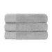 Rayon from Bamboo Eco-Friendly Fluffy Soft Solid Bath Towel Set of 3 - Platinum