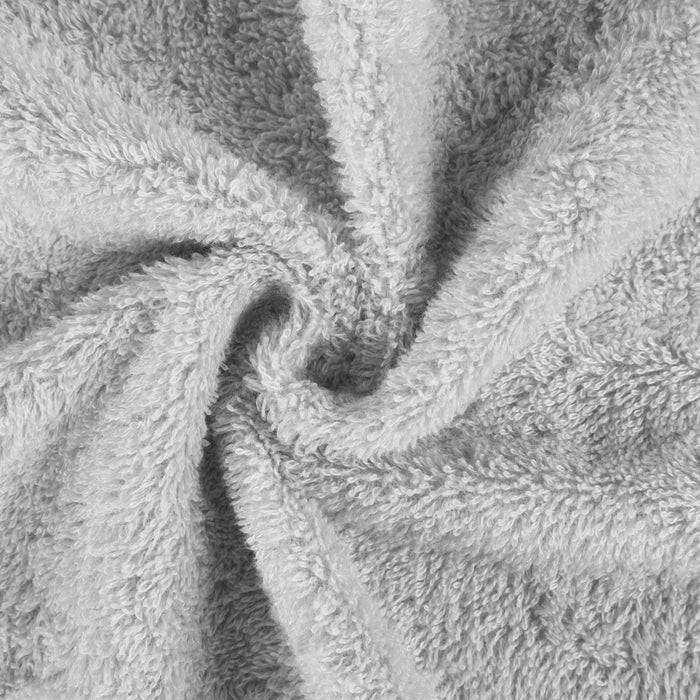 Rayon from Bamboo Eco-Friendly Fluffy Soft Solid 3 Piece Towel Set - Platinum
