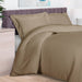 Rayon From Bamboo 300 Thread Count Solid Duvet Cover Set - Taupe