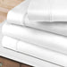 Egyptian Cotton 400 Thread Count Solid Deep Pocket Sheet Set - White