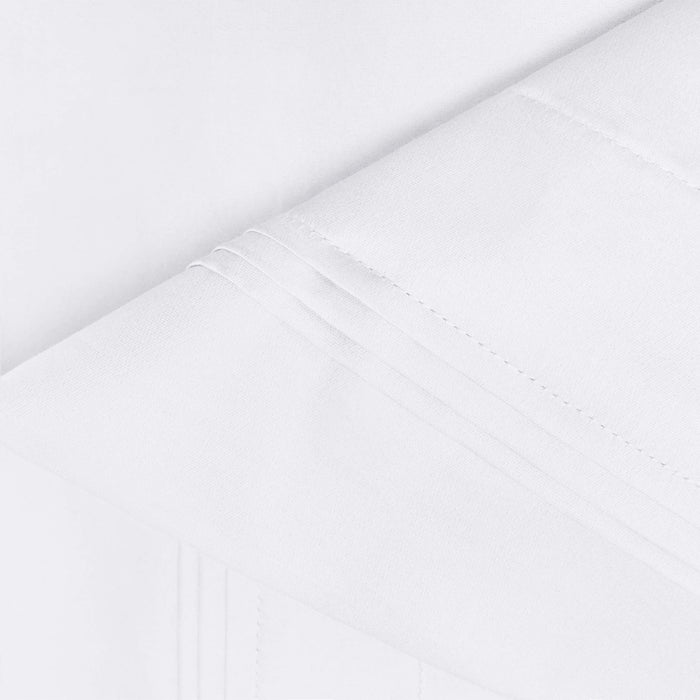 Egyptian Cotton 650 Thread Count Deep Pocket Sheet Set - White