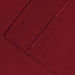 1500 Thread Count Cotton Marrow Stitched Deep Pocket Luxury Sheet Set - Burgundy