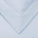 1000 Thread Count Cotton Rich Solid Duvet Cover Set - Light Blue