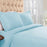 Braavos Flannel Solid Duvet Cover and Pillow Sham Set-Duvet Cover Set-Blue Nile Mills