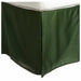 Cotton Rich Soft Bed Skirt, 15" Drop Down, 5 Colors-Green