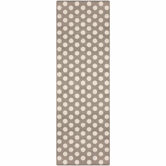 Dwight Chic Polka Circles Modern Indoor Area Rug-Rugs-Blue Nile Mills