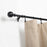 Gali 100% Iron Expandable Window Curtain Rod with Round Ball Finials-Curtain Rods-Blue Nile Mills