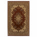 Rapides Oriental Contemporary Baroque Medallion Area Rug-Rugs-Blue Nile Mills