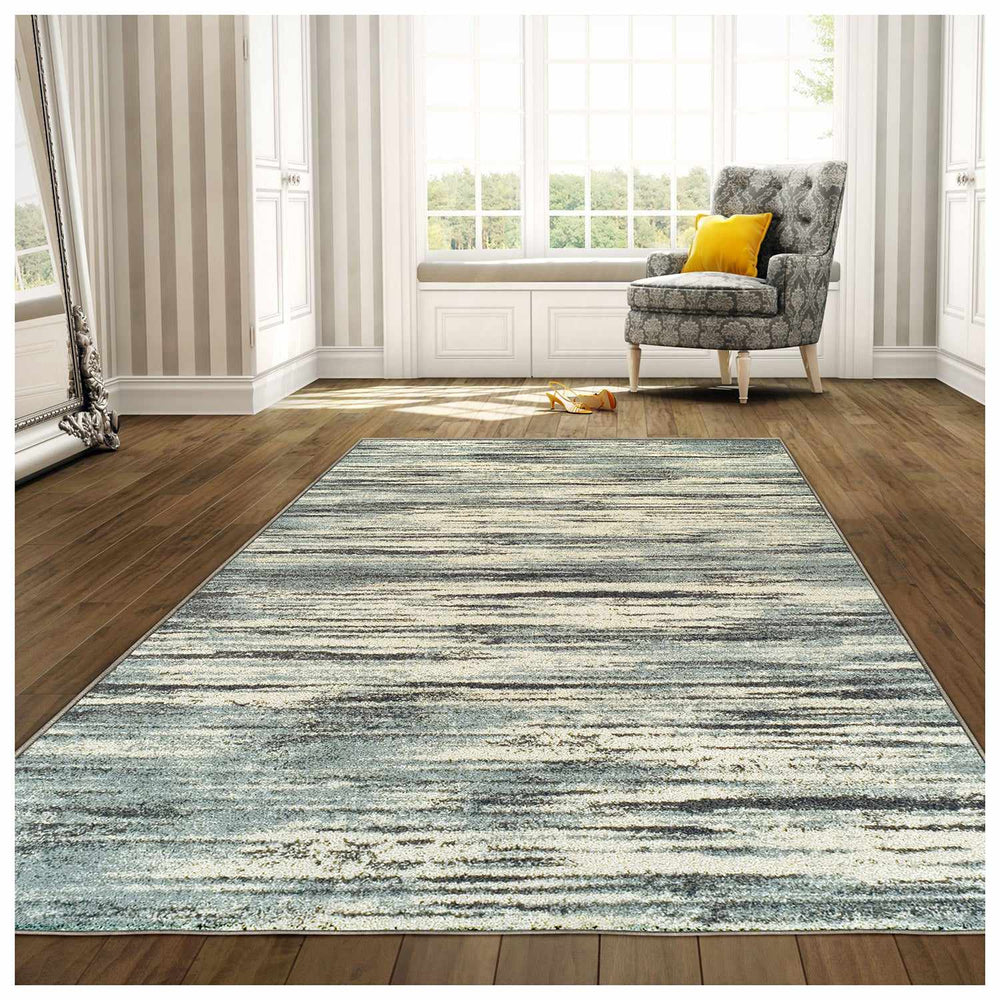 Reyedale Abstract Modern Area Rug-Rugs-Blue Nile Mills